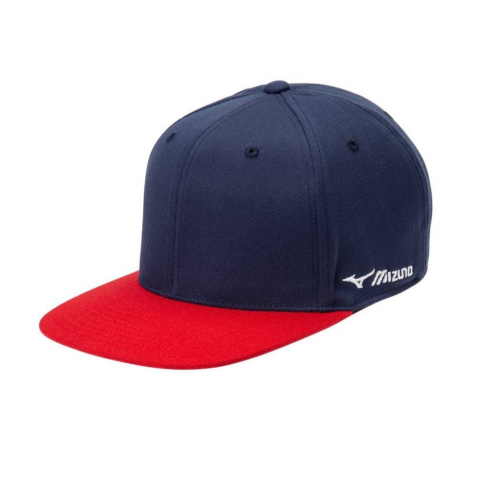 Gorro Mizuno Team Snapback Hombre Azul Marino/Rojas Comprar DPQN-68479